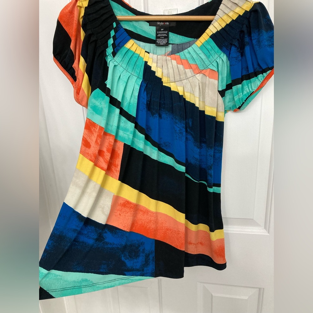 Style & Co Multicoloured Blouse - Picture 4 of 4